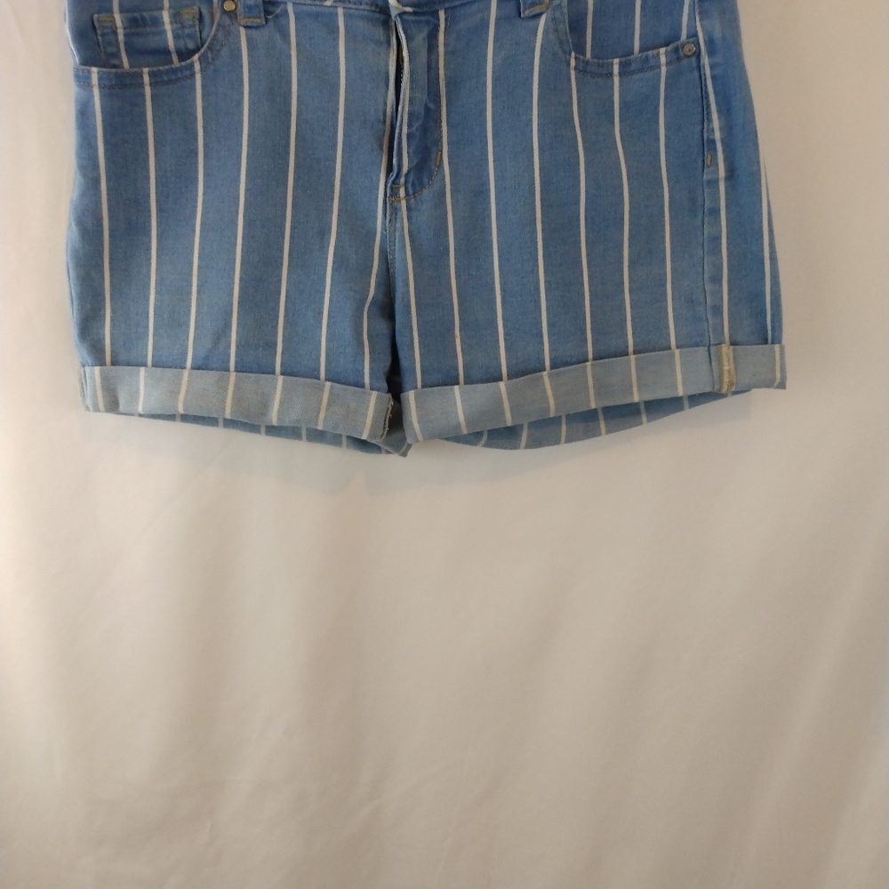 Wonder Nation Blue/White Denim Shorts